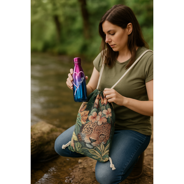 Mochila de Cuerda para Adultos Tigre