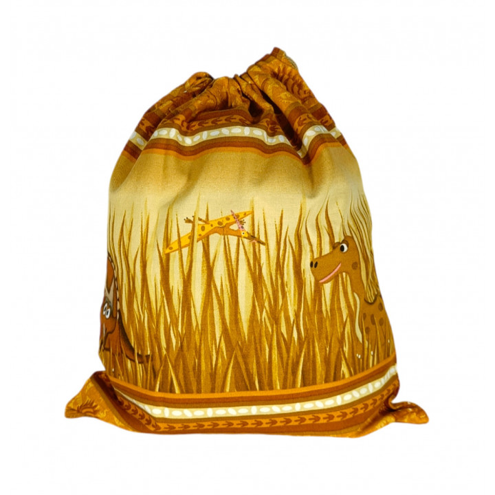 Bolsas de desayuno y merienda infantiles selva