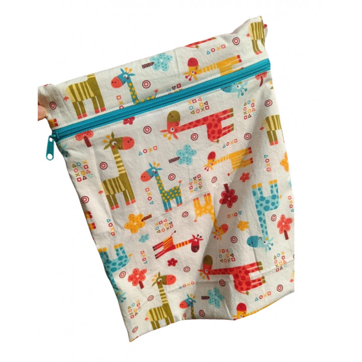 Bolsita impermeable infantil jirafas