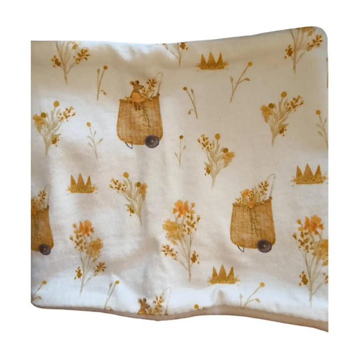 Braga de Cuello Infantil Canastos – Reversible con Polar | Cuqui Costura