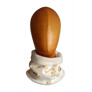 Braga de cuello infantil reversible con interior polar