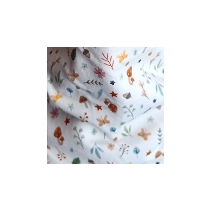 Braga de Cuello Infantil Flores – Reversible con Polar | Cuqui Costura