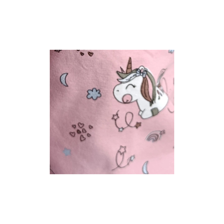 Cuello Polar Infantil Unicornios Rosa | Abrigo cómodo y divertido