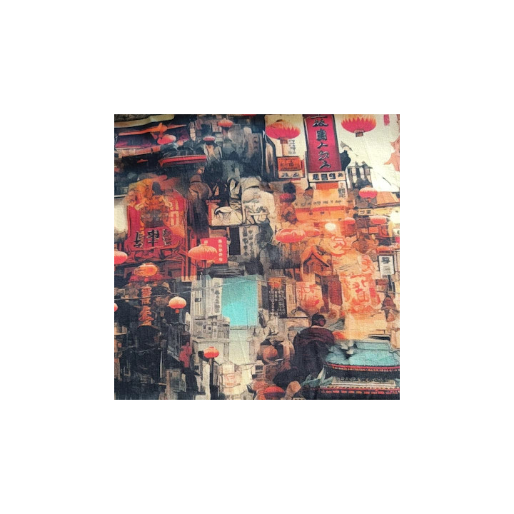 Braga de cuello Japón juvenil/adulto | Braga polar artesanal