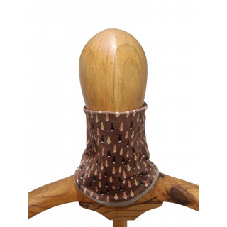 Cuello polar infantil Abetos | Cuello de invierno artesanal