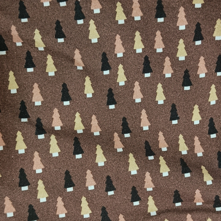 Cuello polar infantil Abetos | Cuello de invierno artesanal