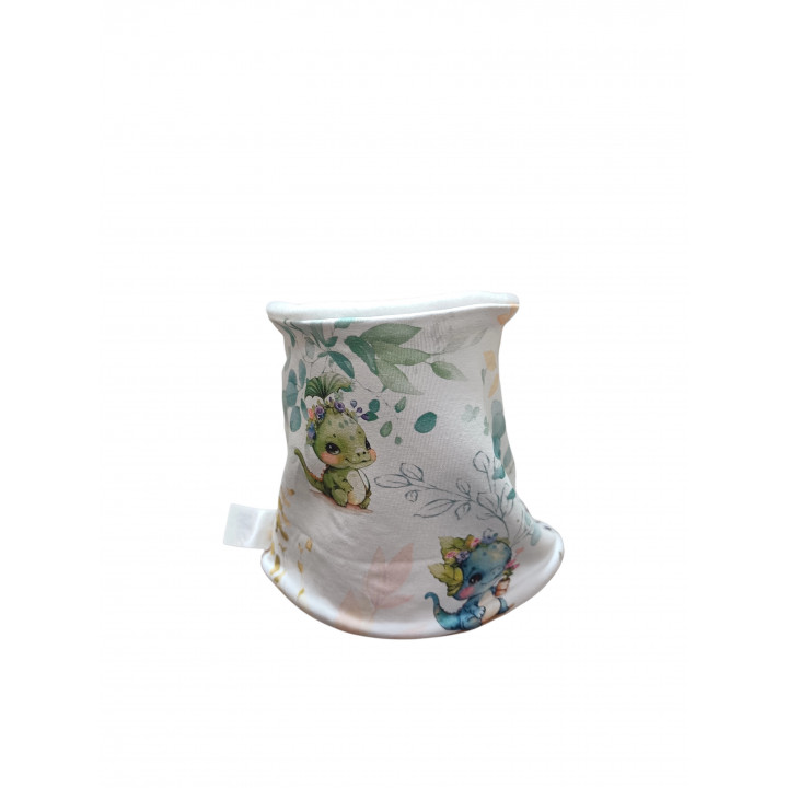 Cuello polar infantil Dragoncitos | Cuello de invierno artesanal