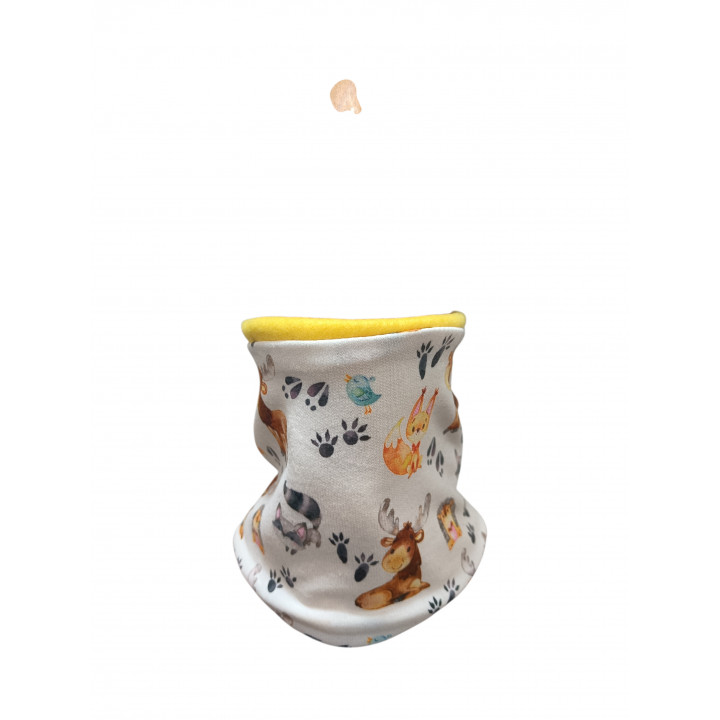 Cuello polar infantil Conejitos | Cuello de invierno artesanal