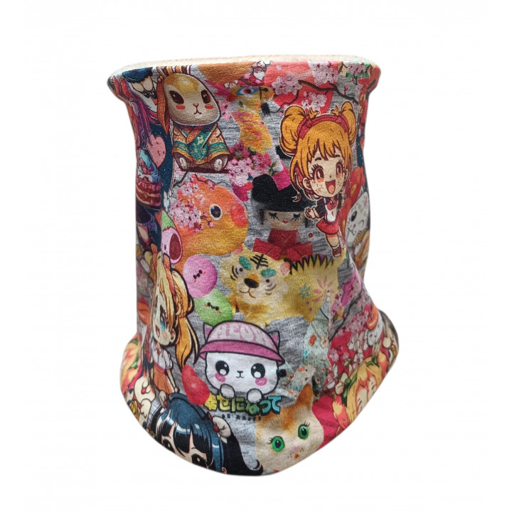 Cuello polar infantil Manga| Cuello de invierno artesanal