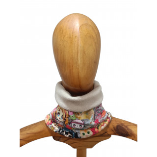 Cuello polar infantil Manga| Cuello de invierno artesanal