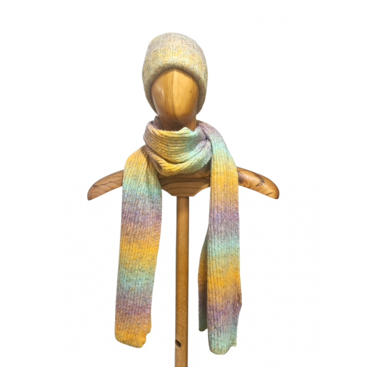 pack bufanda y gorro cachemira