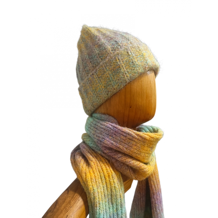 pack bufanda y gorro cachemira