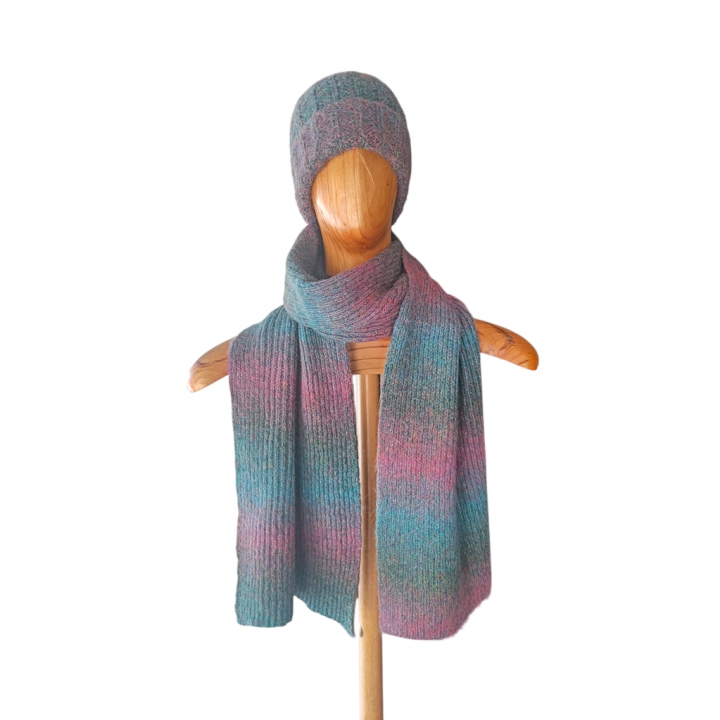 pack bufanda y gorro cachemira