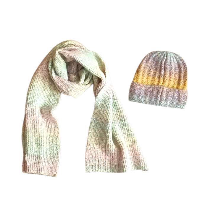 pack bufanda y gorro cachemira