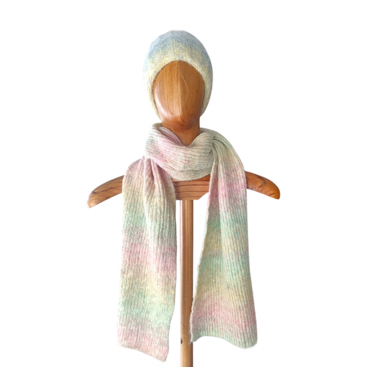 pack bufanda y gorro cachemira