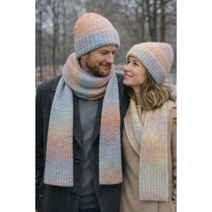 pack bufanda y gorro cachemira