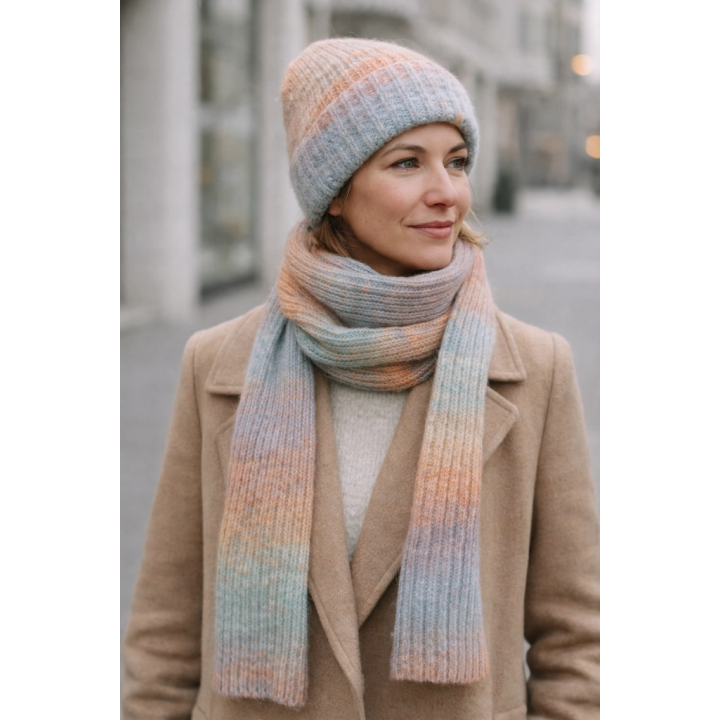 pack bufanda y gorro cachemira