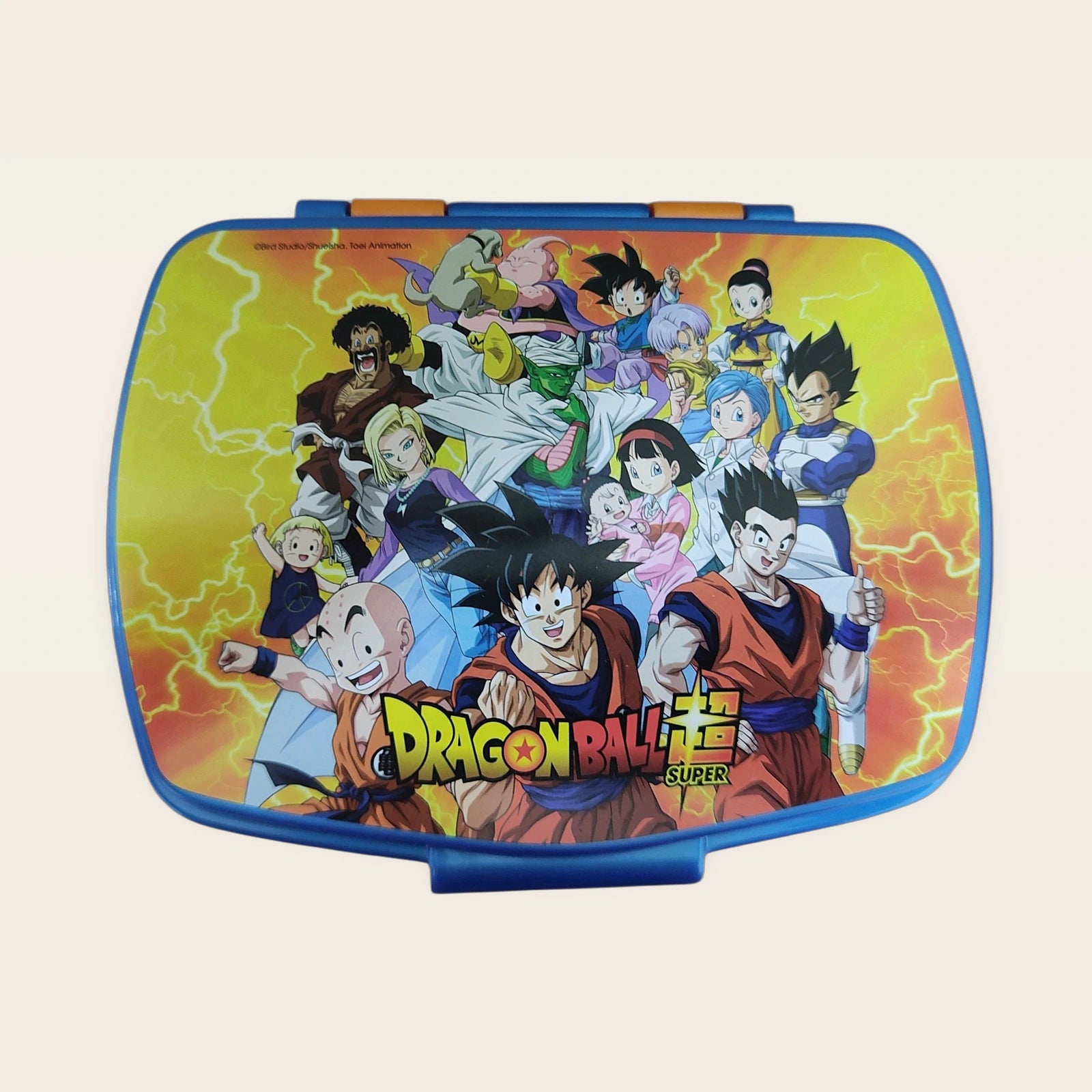 Sandwichera infantil Bola de Dragón, vista superior