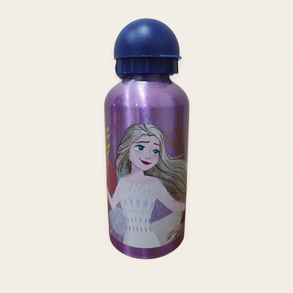 Botella infantil de aluminio Frozen con Elsa