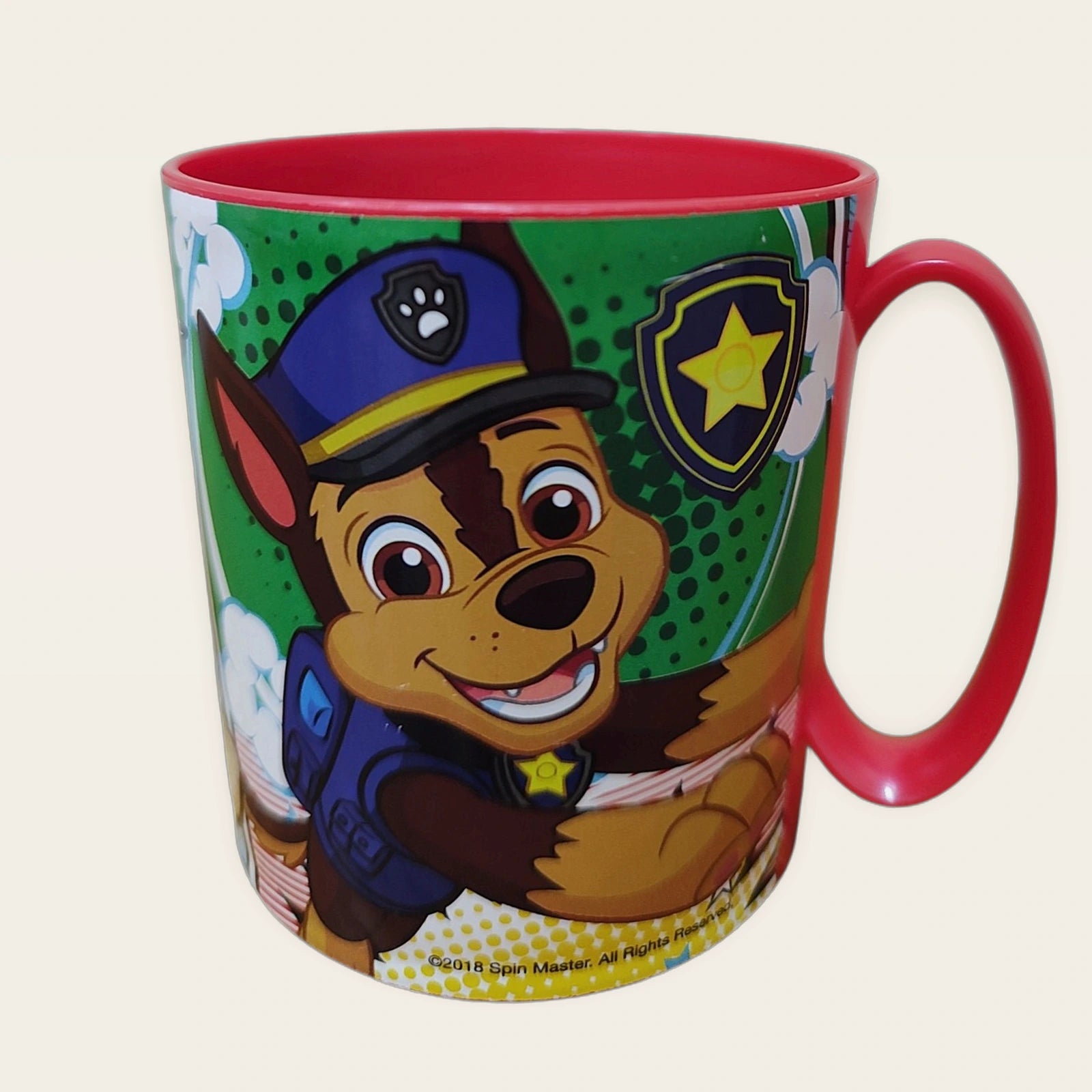 Taza infantil Patrulla Canina con Chase