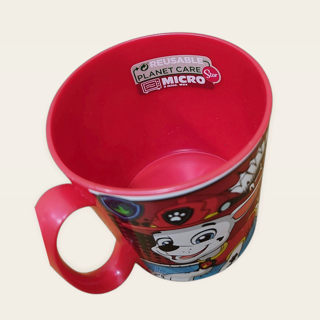 Interior de la taza infantil Patrulla Canina