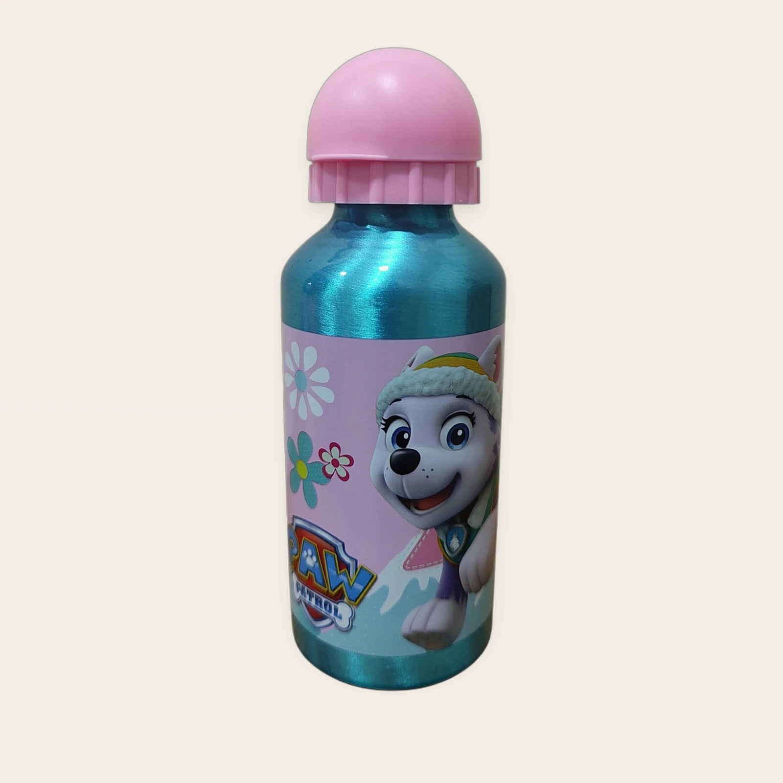 Botella infantil de aluminio Patrulla Canina Skye y Everest con Everest