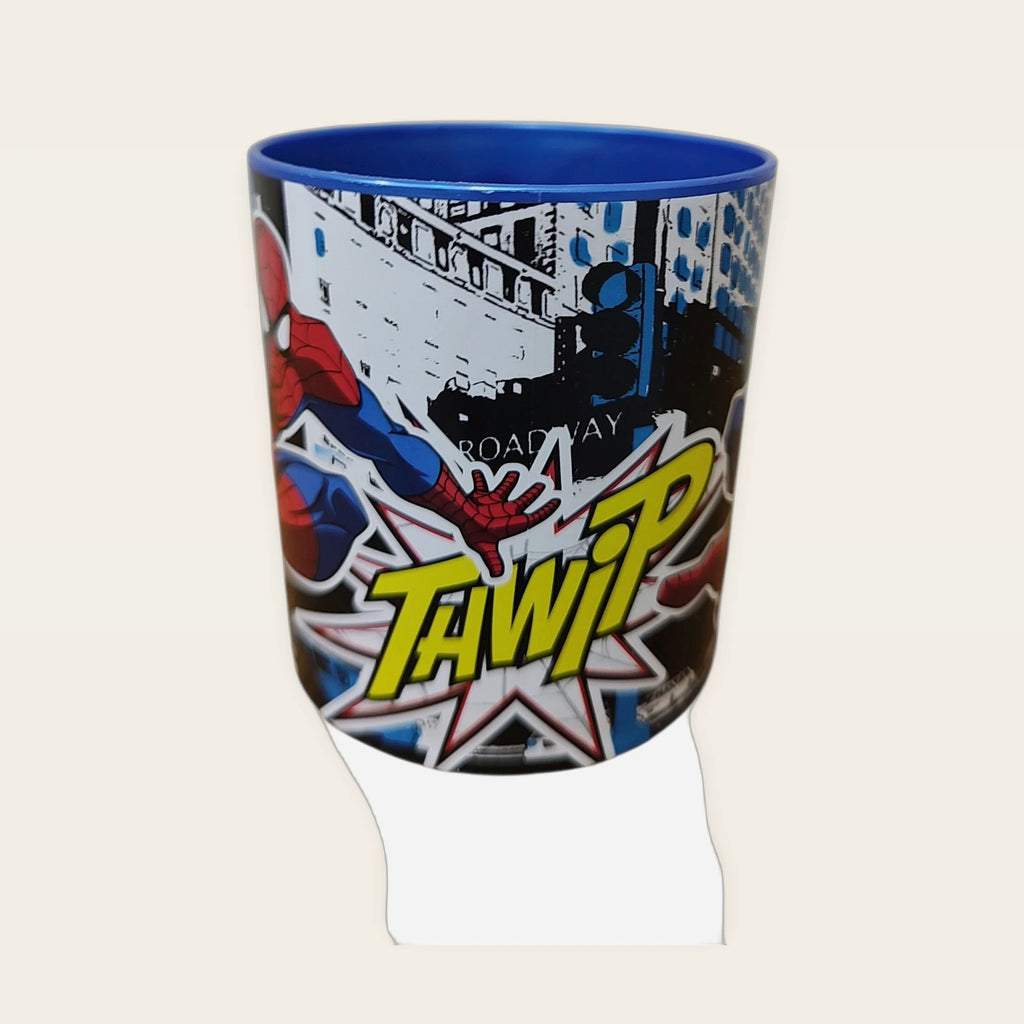 Taza infantil Spider-Man con diseño de cómic