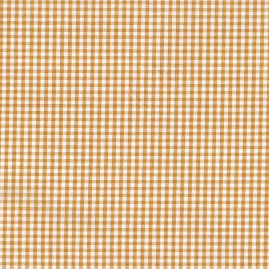 Telas de algodón para reversos de productos personalizados by.Cuqui [Variant: Vichy 2.7mm Mostaza]