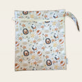 Bolsa impermeable Sabana con cremallera blanca, vista frontal [Variant: Beige]