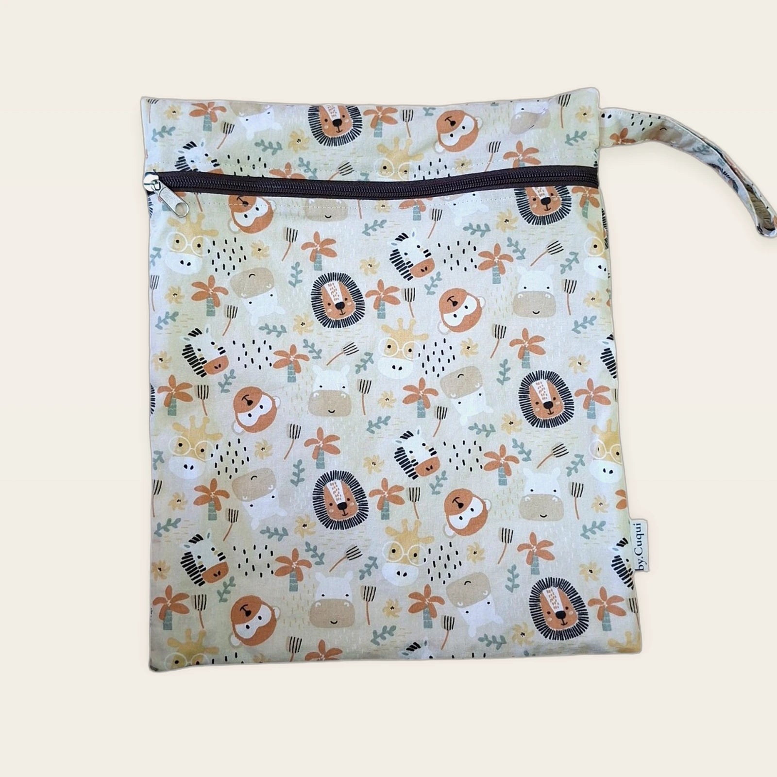Bolsa impermeable Sabana con cremallera negra, vista frontal [Variant: Negro]