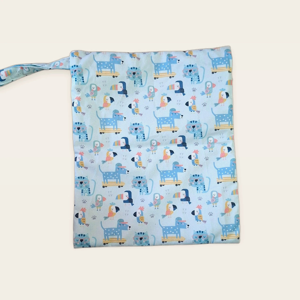 Bolsa impermeable Tucán, vista trasera con asa