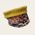 Braga de cuello infantil Peluches con el cuello doblado y el polar amarillo visible [Variant: Amarillo]