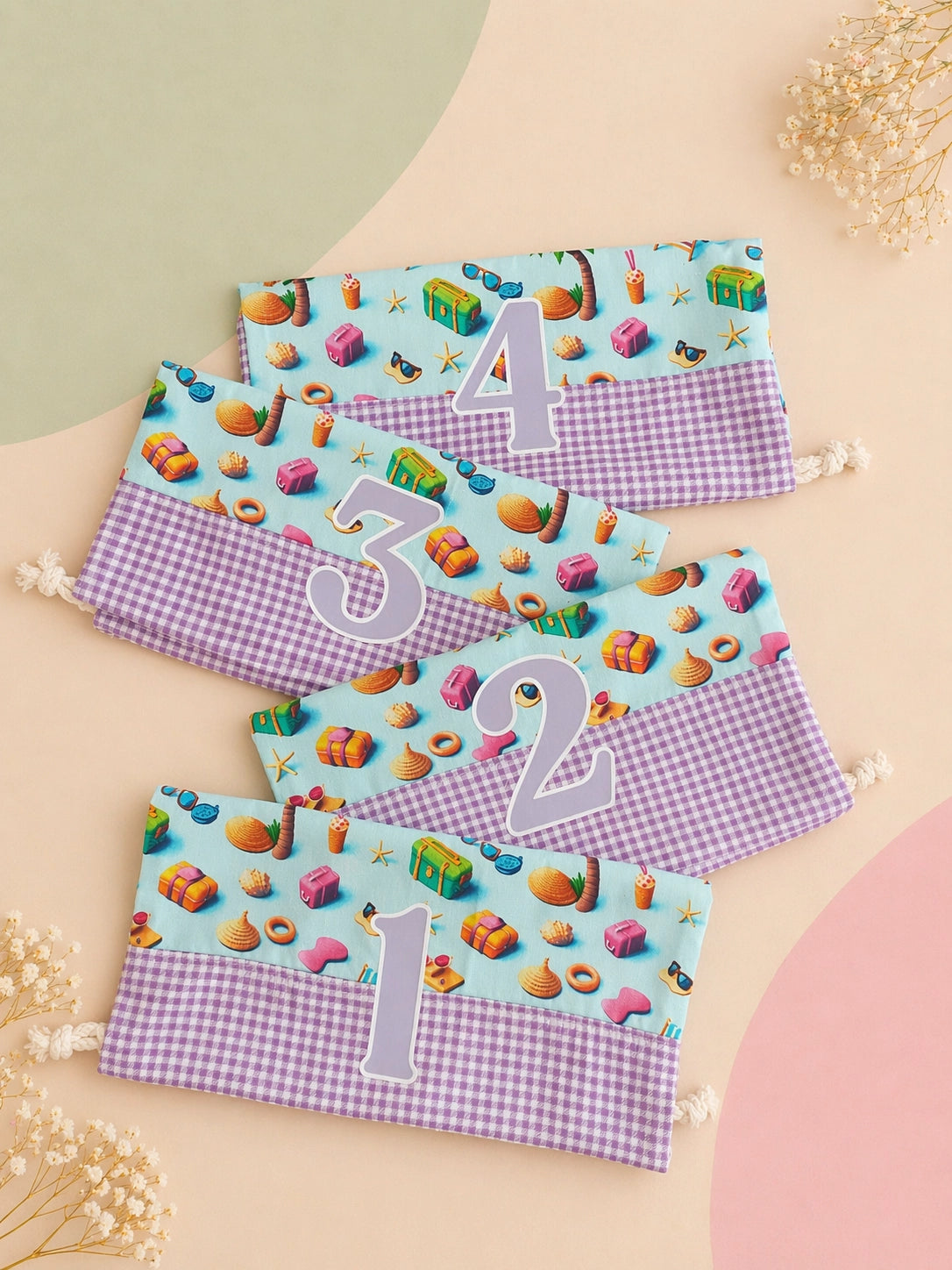 4 bolsas para la ropa [Variant: Aventura de Verano]