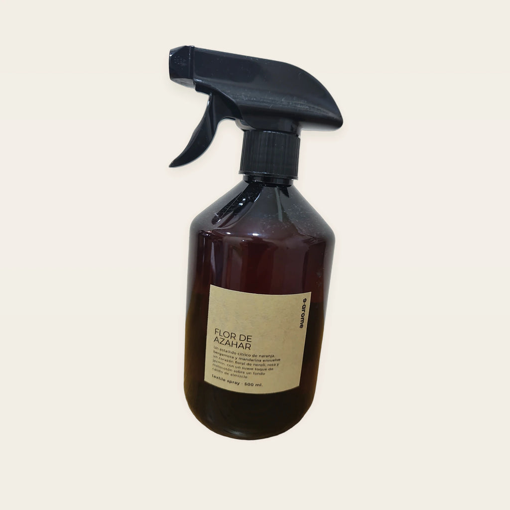 Perfume textil Azahar by.Cuqui en spray de 500 ml para ropa y tejidos [Variant: Azahar]