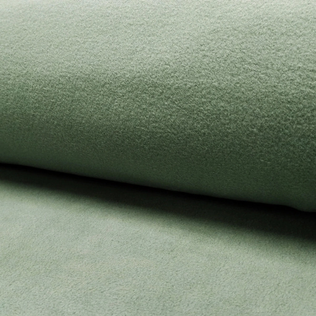 Detalle del tejido polar suave en color pale mint [Variant: Pale mint]